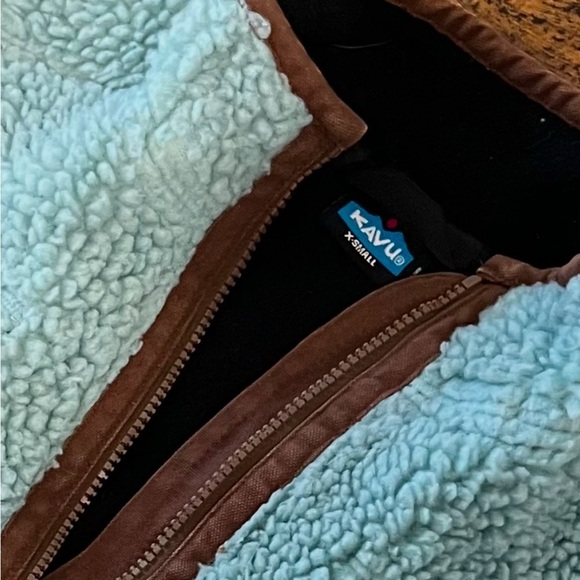 Kavu Fleece Full Zip Jacket Sweatshirt - Picture 6 of 6